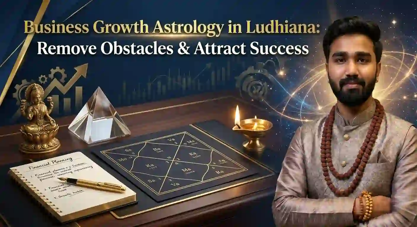 Career Problem Solution Astrologer in Ludhiana: Unlock Business Growth & Promotions