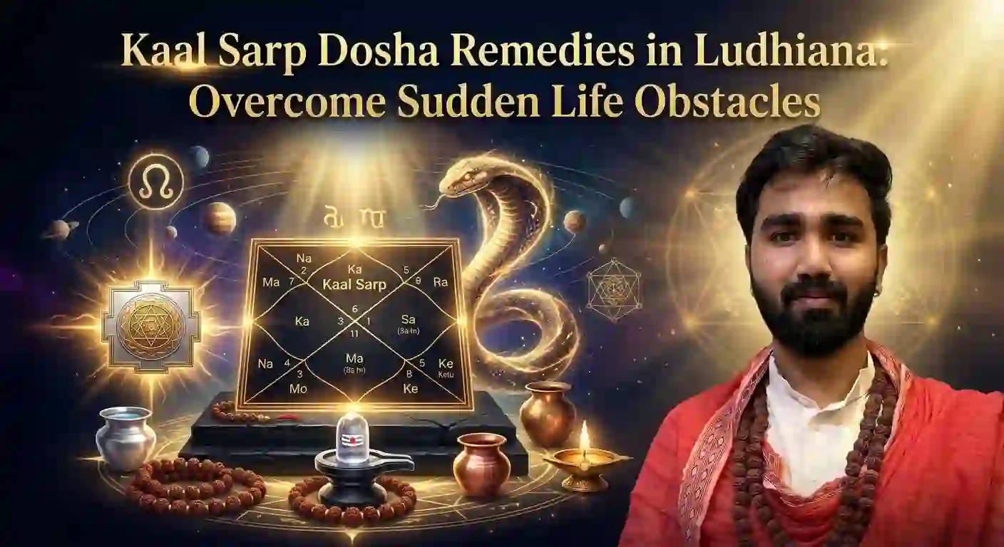 Kaal Sarp Dosha Remedies in Ludhiana: Overcome Sudden Life Obstacles