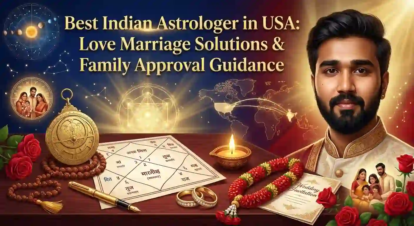 Best Indian Astrologer in USA: Love Marriage Solutions & Family Approval Guidance