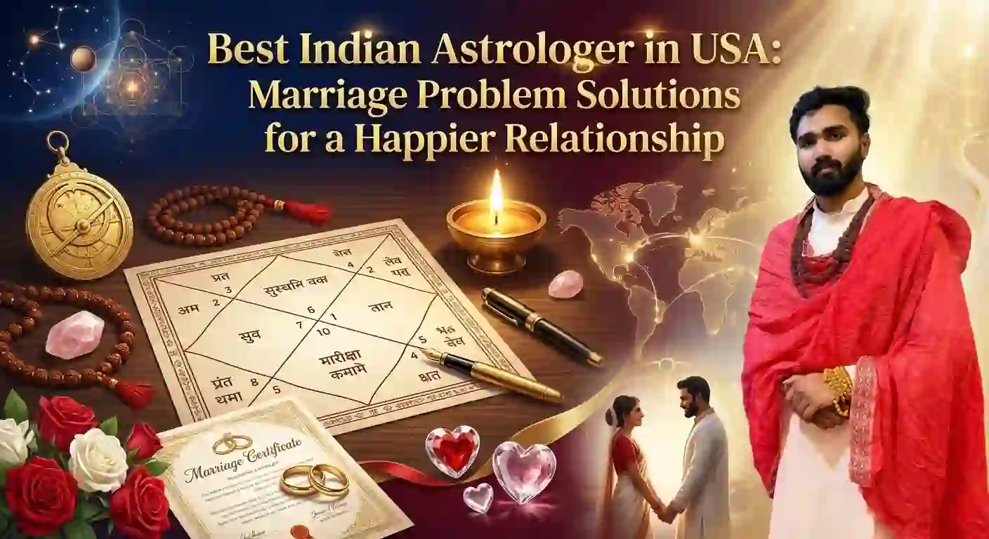 Best Indian Astrologer in USA: Marriage Problem Solutions for a Happier Relationship