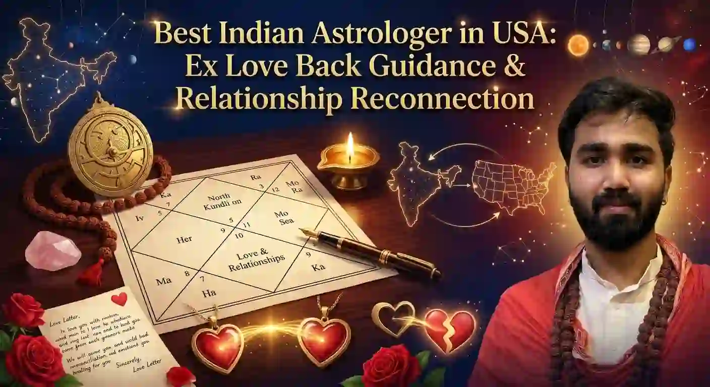 Best Indian Astrologer in USA: Ex Love Back Guidance & Relationship Reconnection
