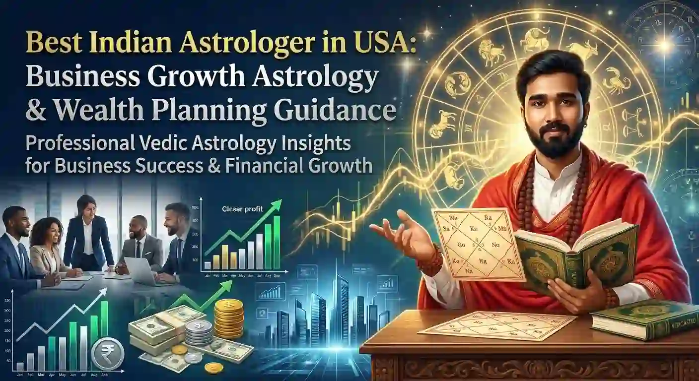 Best Indian Astrologer in USA: Business Growth Astrology & Wealth Planning Guidance