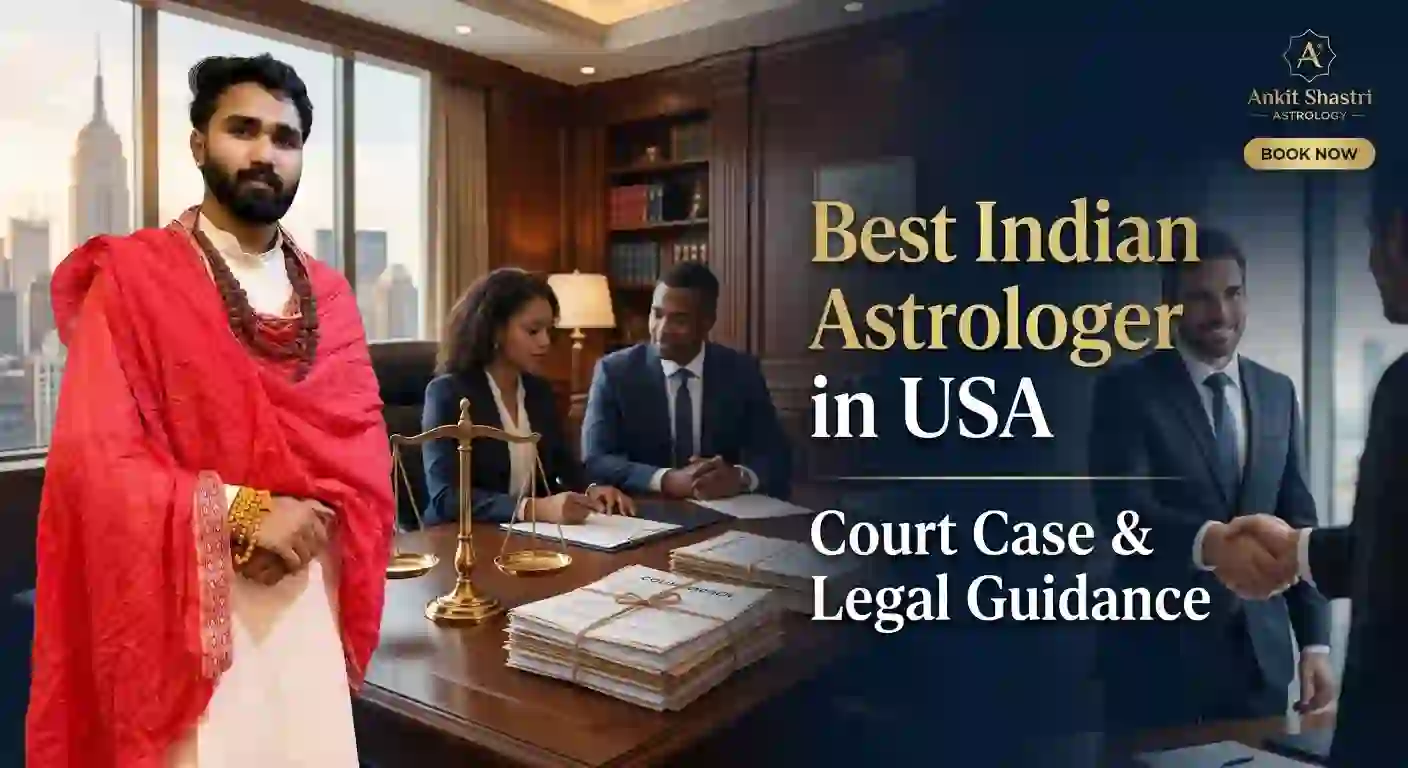 Best Indian Astrologer in USA: Court Case, Legal Matters & Decision-Making Astrology Guidance
