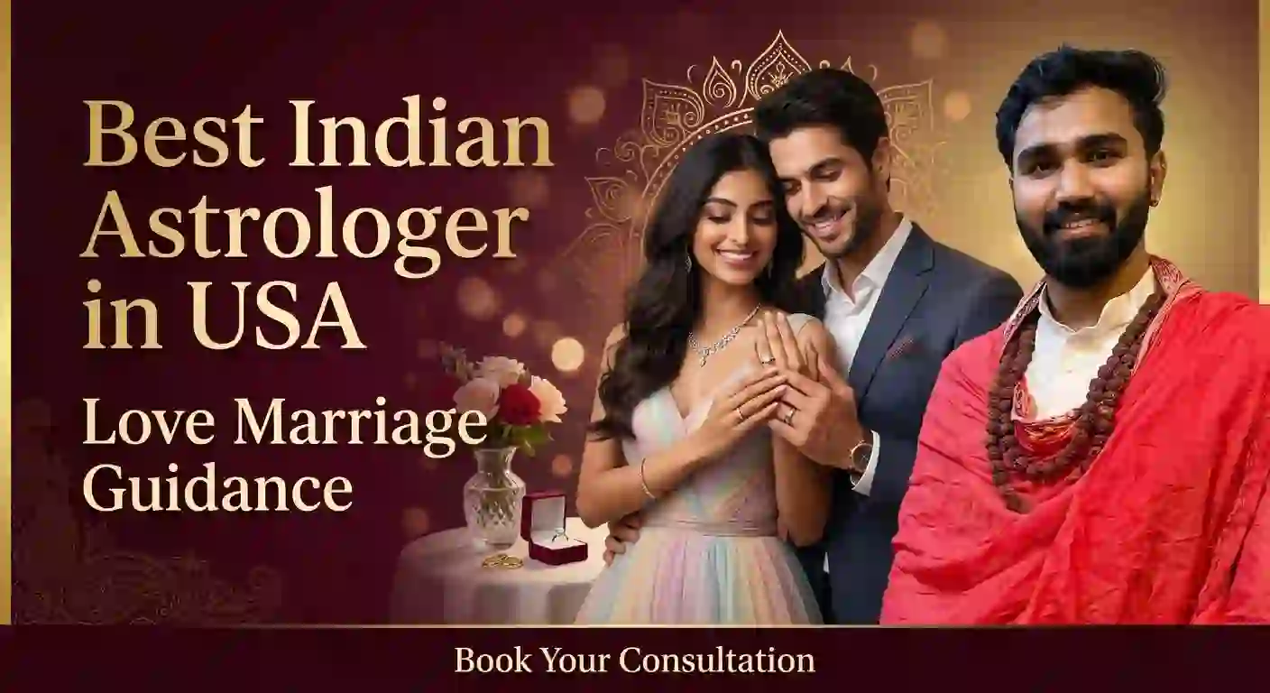 Best Indian Astrologer in USA: Love Marriage Astrology & Relationship Compatibility Guidance