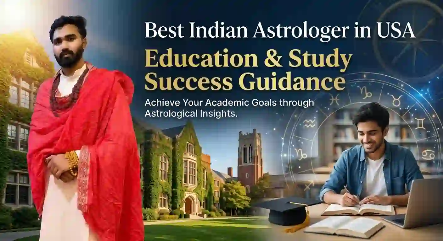 Best Indian Astrologer in USA: Education, Study Success & Academic Guidance Through Vedic Astrology