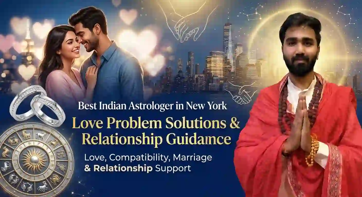 Best Indian Astrologer in New York: Love Problem Solutions and Relationship Guidance