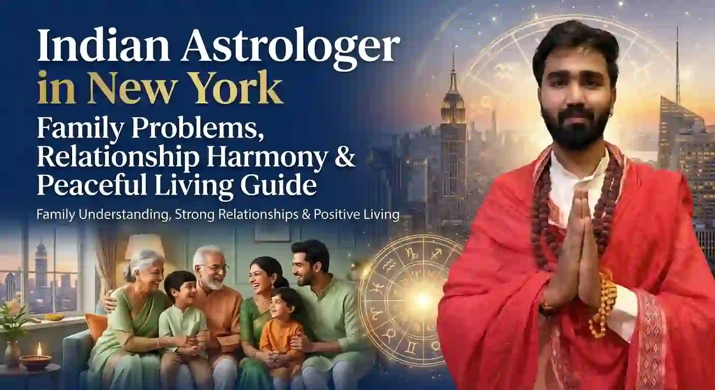 Indian Astrologer in New York: Family Problems, Relationship Harmony and Peaceful Living Guide