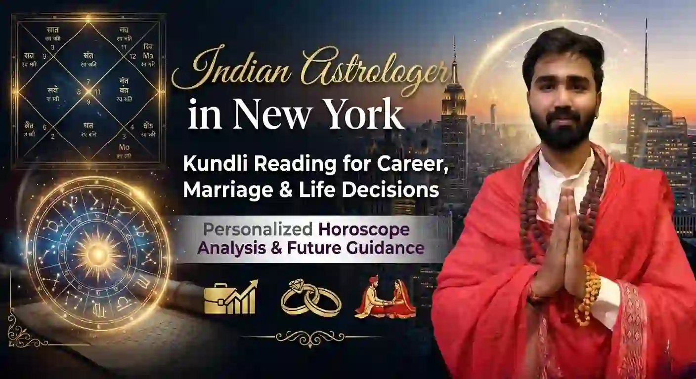 Indian Astrologer in New York: How Kundli Reading Helps in Career, Marriage and Life Decisions