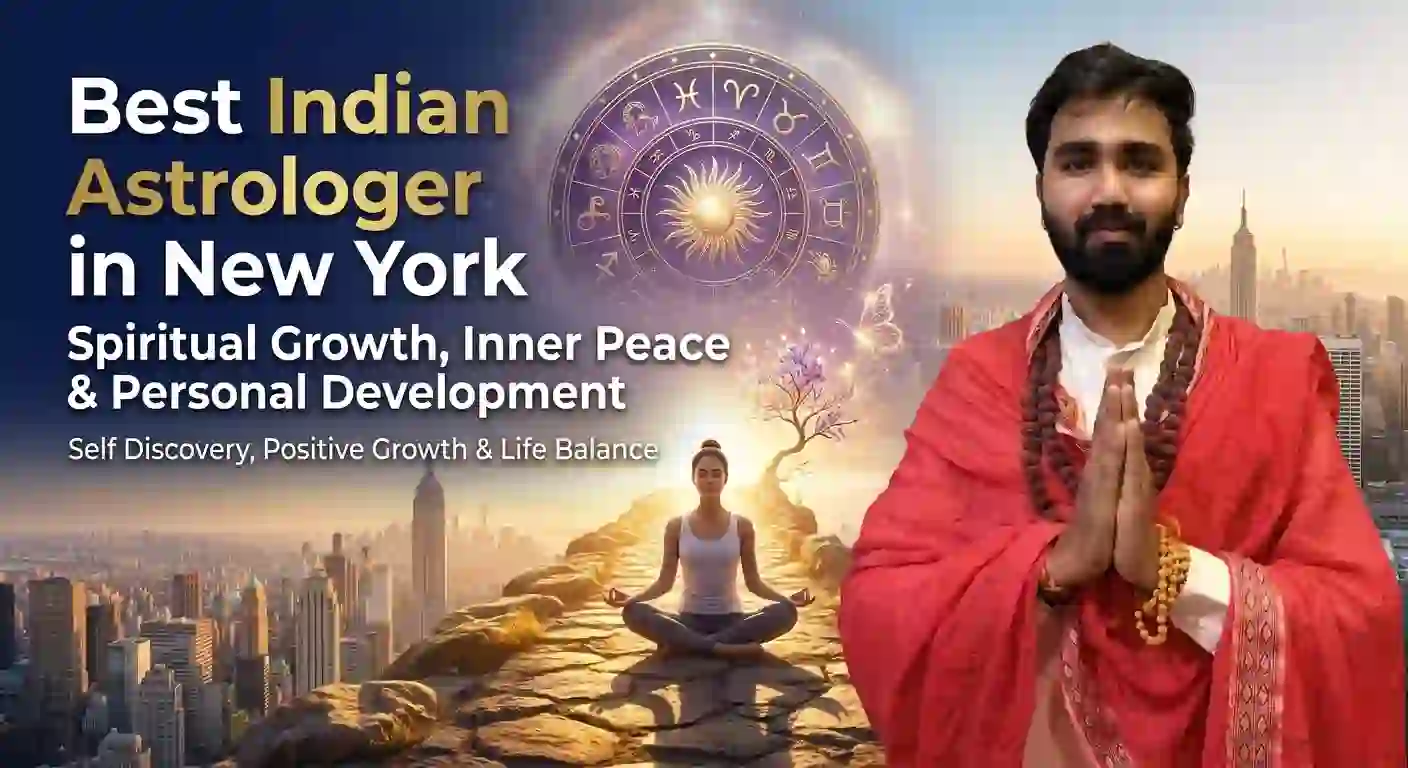 Best Indian Astrologer in New York: Spiritual Growth, Inner Peace and Personal Development Guide