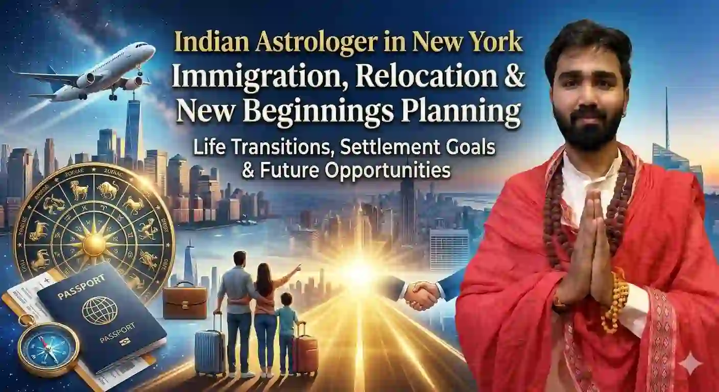Indian Astrologer in New York: Immigration, Relocation and New Beginnings Planning Guide
