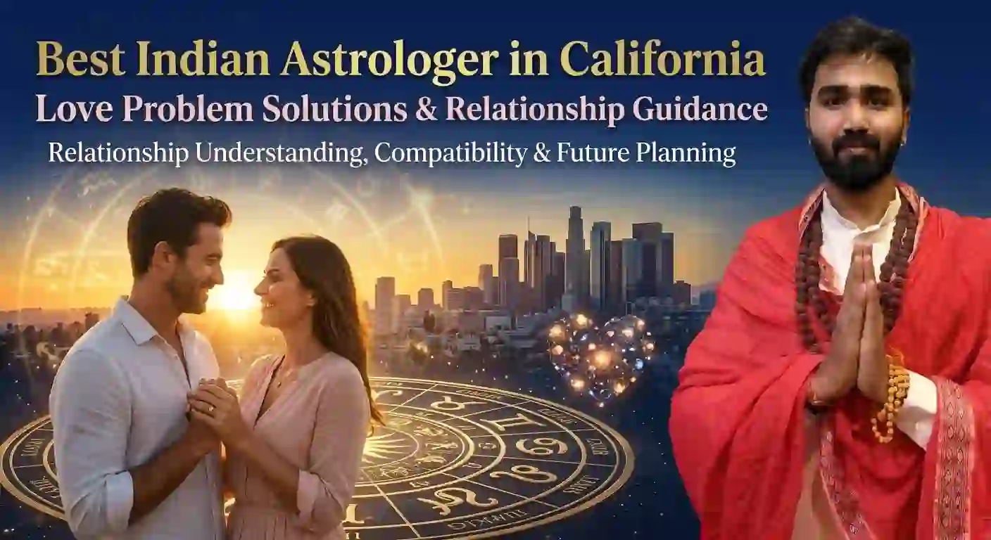 Best Indian Astrologer in California for Love Problem Solutions & Relationship Guidance