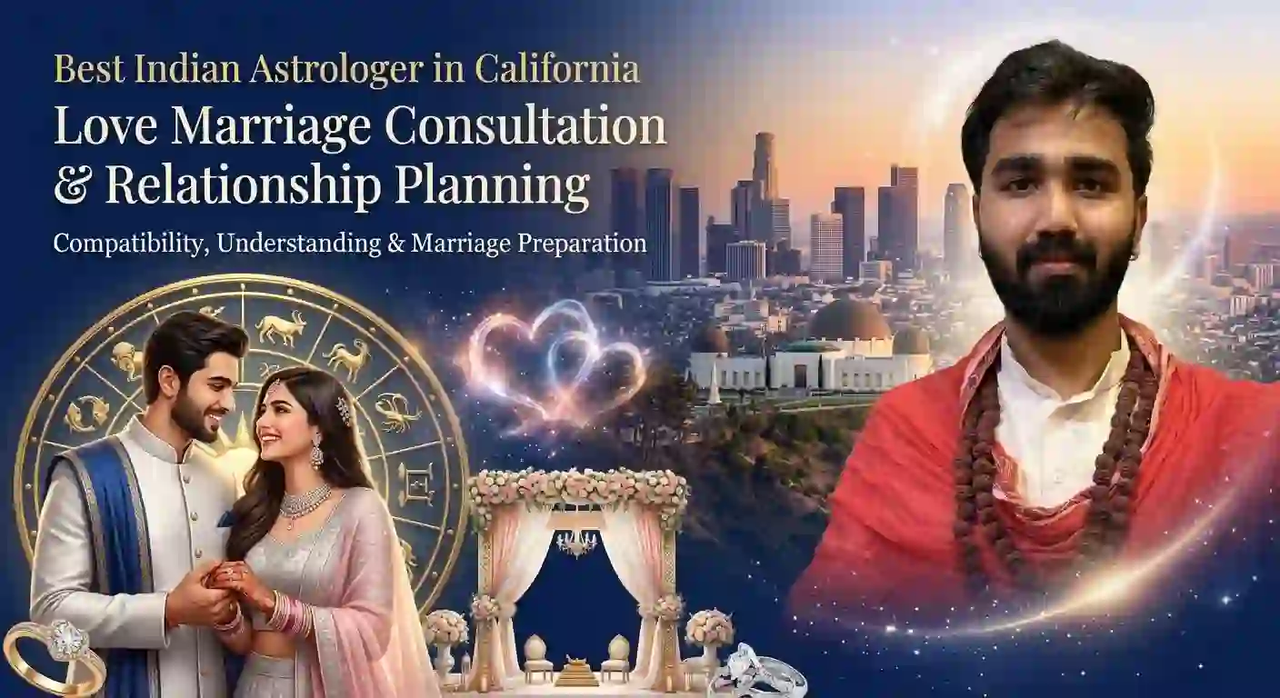 Best Indian Astrologer in California for Love Marriage Consultation & Relationship Planning