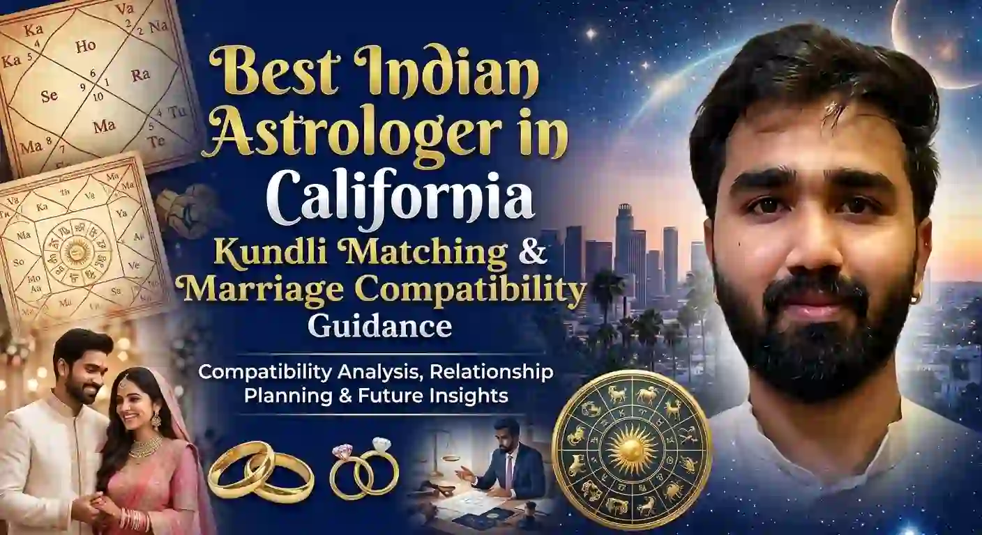 Best Indian Astrologer in California for Kundli Matching & Marriage Compatibility Guidance
