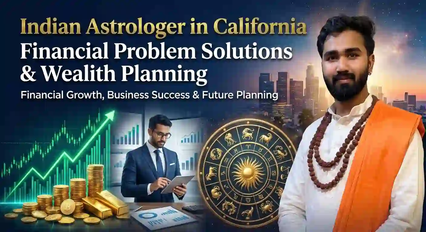 Indian Astrologer in California for Financial Problem Solutions & Wealth Planning