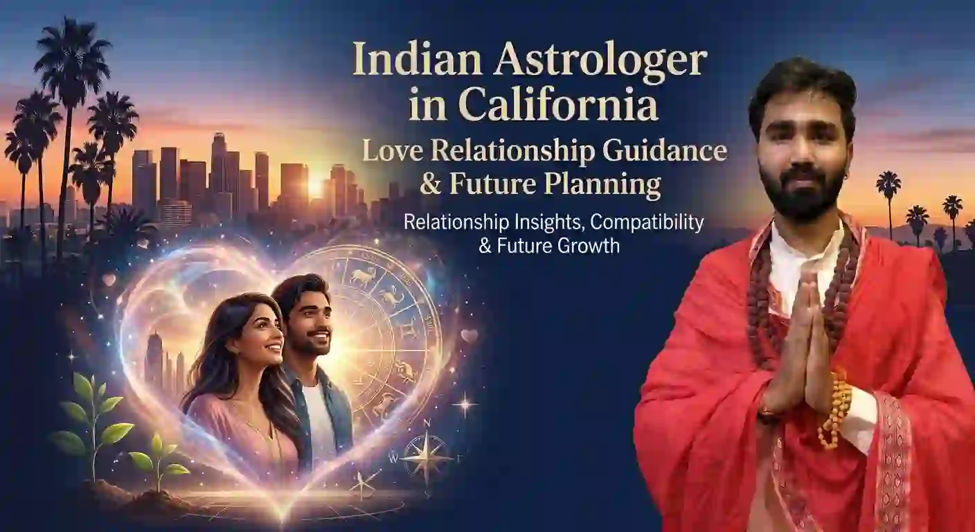 Indian Astrologer in California for Love Relationship Guidance & Future Planning