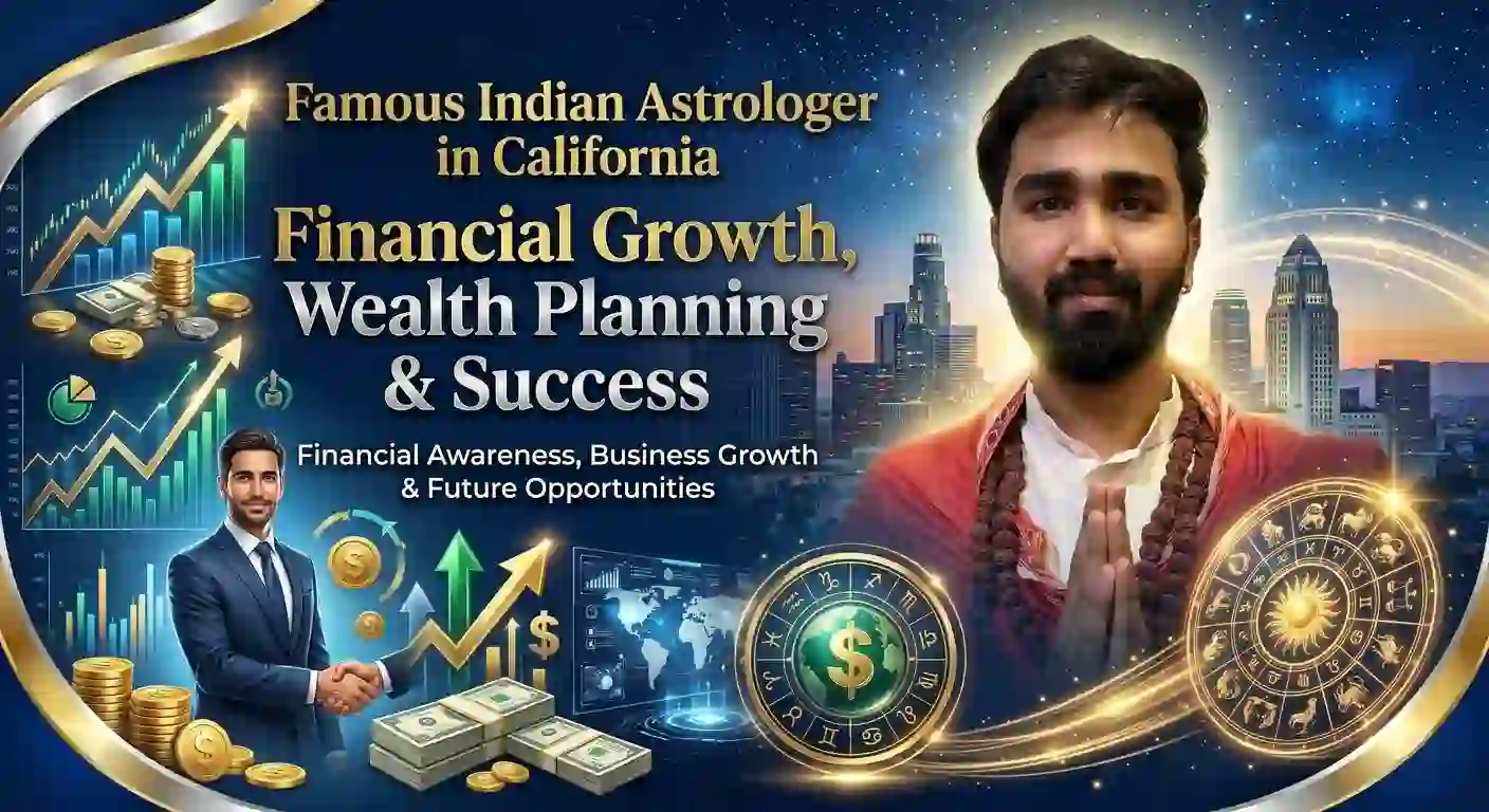 Famous Indian Astrologer in California for Financial Growth, Wealth Planning & Success
