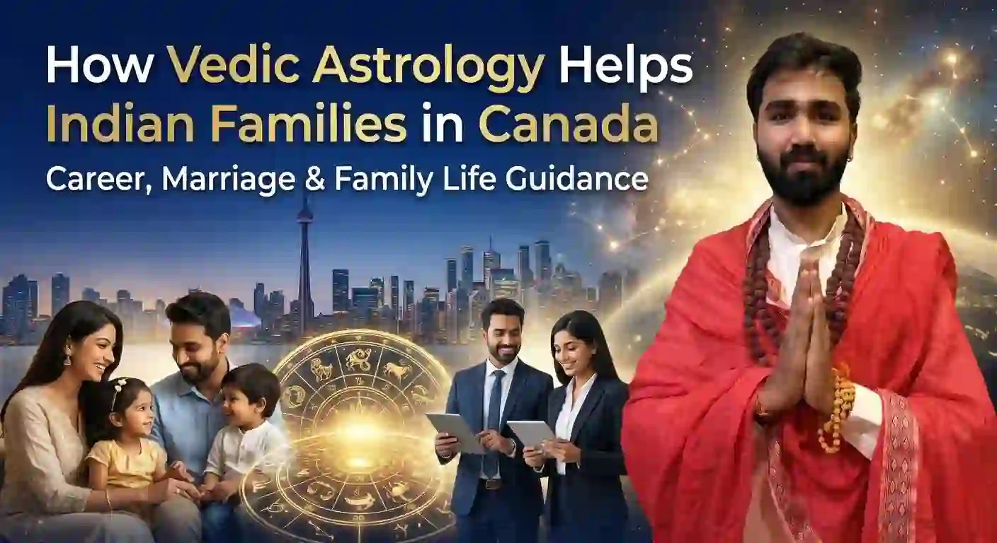 How Vedic Astrology Helps Indian Families in Canada Balance Career, Marriage & Family Life