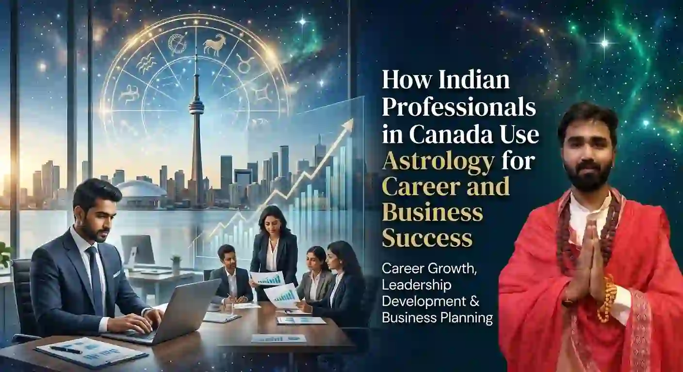 How Indian Professionals in Canada Use Astrology for Career and Business Success