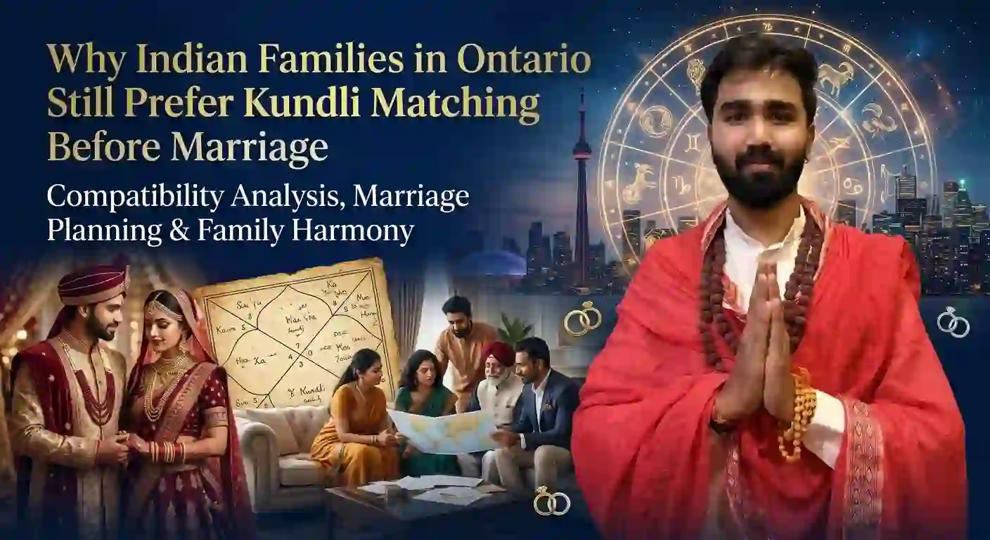 Why Indian Families in Ontario Still Prefer Kundli Matching Before Marriage