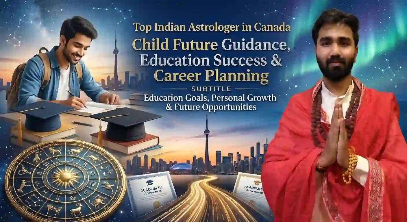 Top Indian Astrologer in Canada for Child Future Guidance, Education Success & Career Planning
