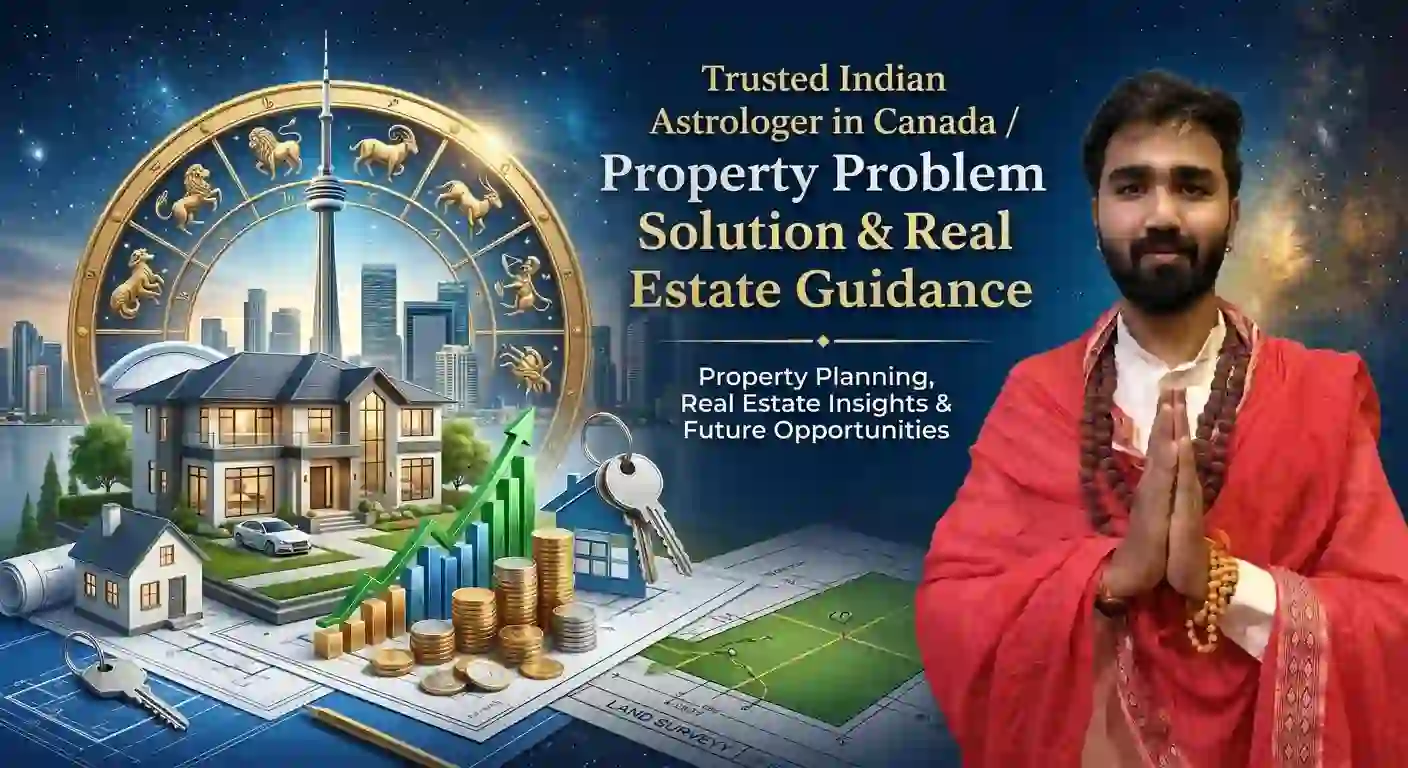 Trusted Indian Astrologer in Canada for Property Problem Solution & Real Estate Guidance