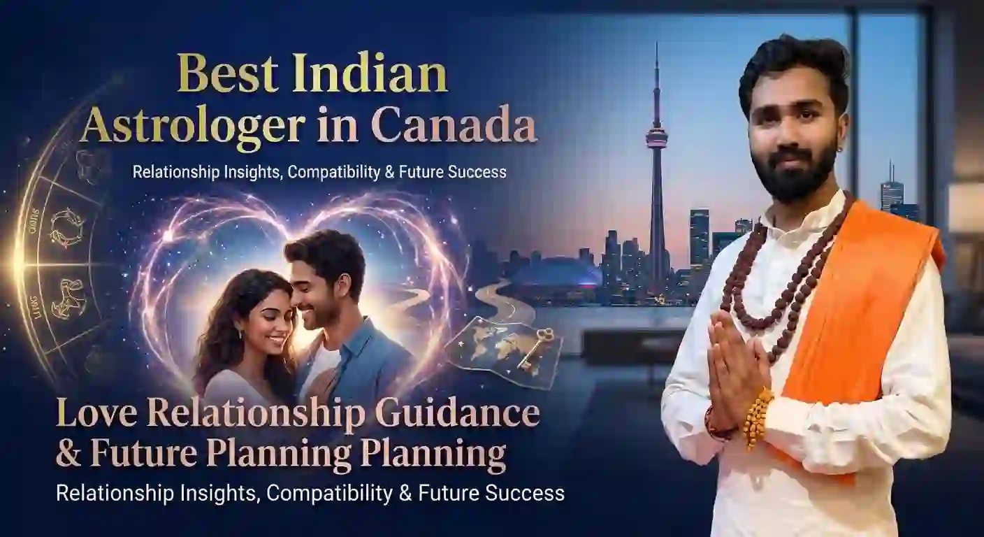 Best Indian Astrologer in Canada for Love Relationship Guidance & Future Planning