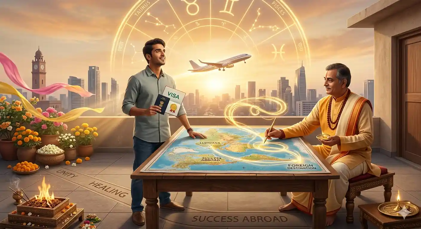 Foreign Settlement Astrology | Go Abroad