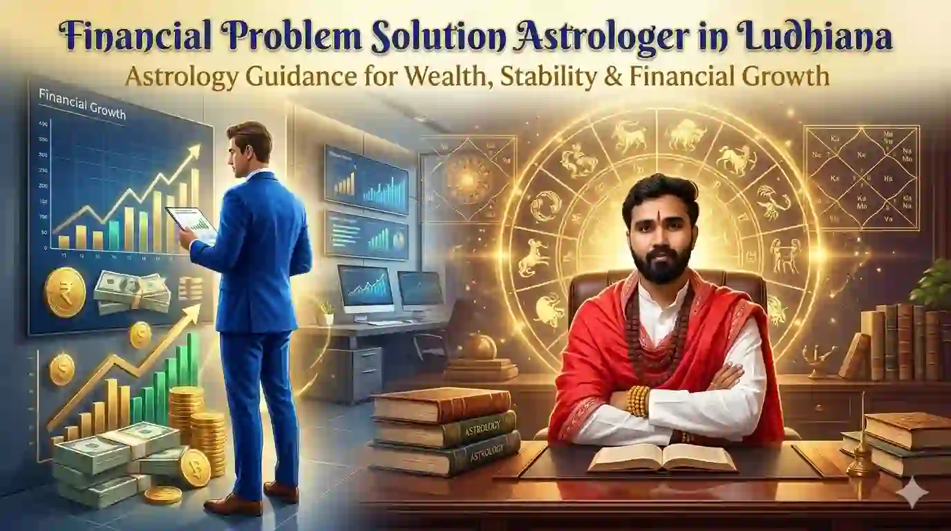 Financial Problem Solution Astrologer in Ludhiana – Astrology Guidance for Wealth, Stability & Financial Growth
