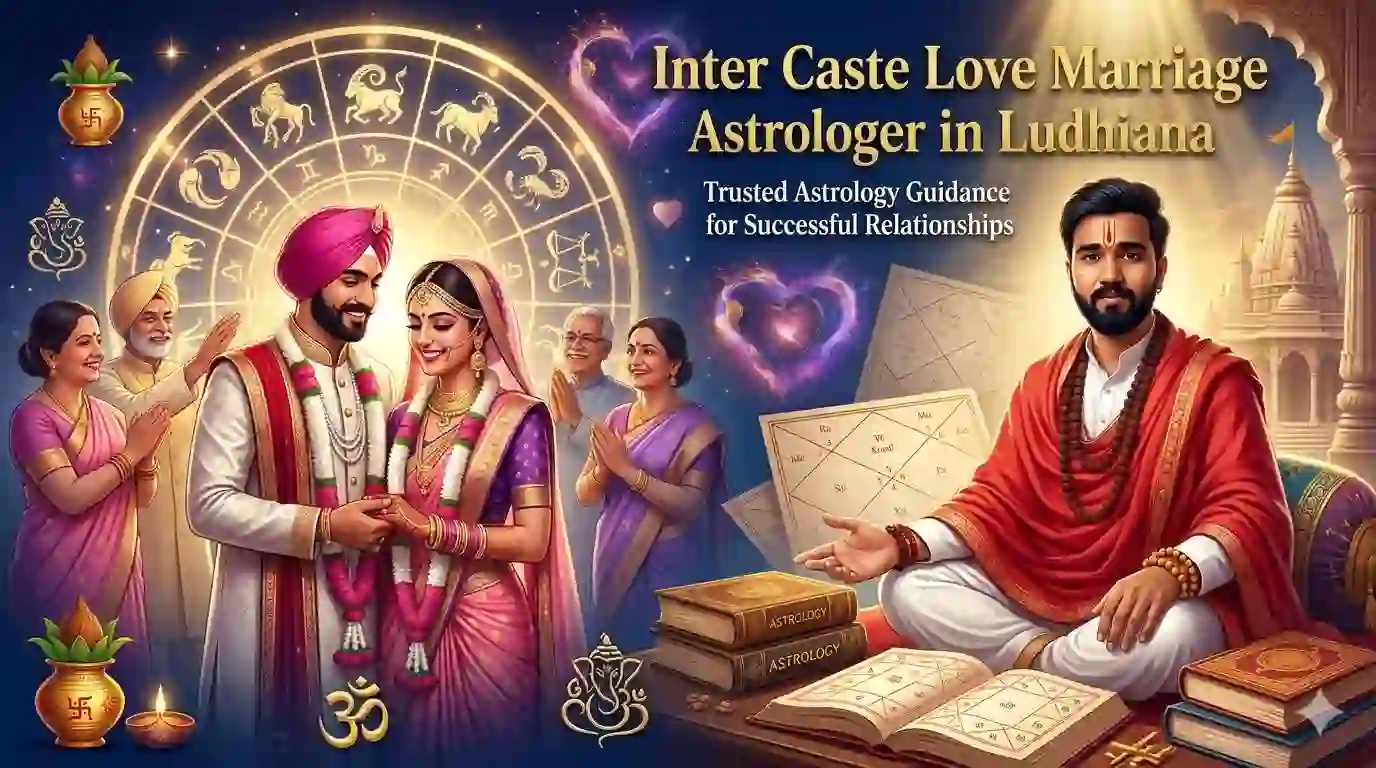 Inter Caste Love Marriage Astrologer in Ludhiana – Trusted Astrology Guidance for Successful Relationships