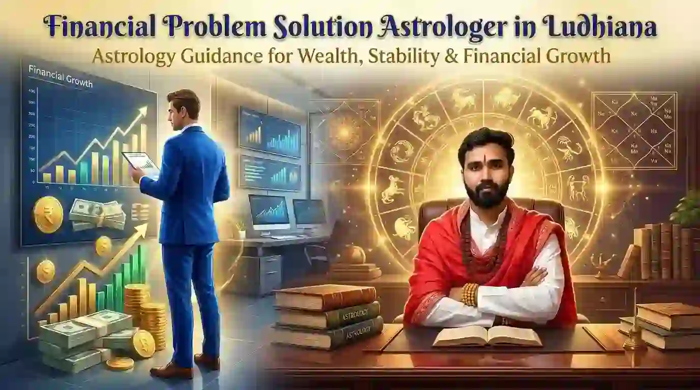 Financial Problem Solution Astrologer in Ludhiana – Astrology Guidance for Wealth, Stability & Financial Growth