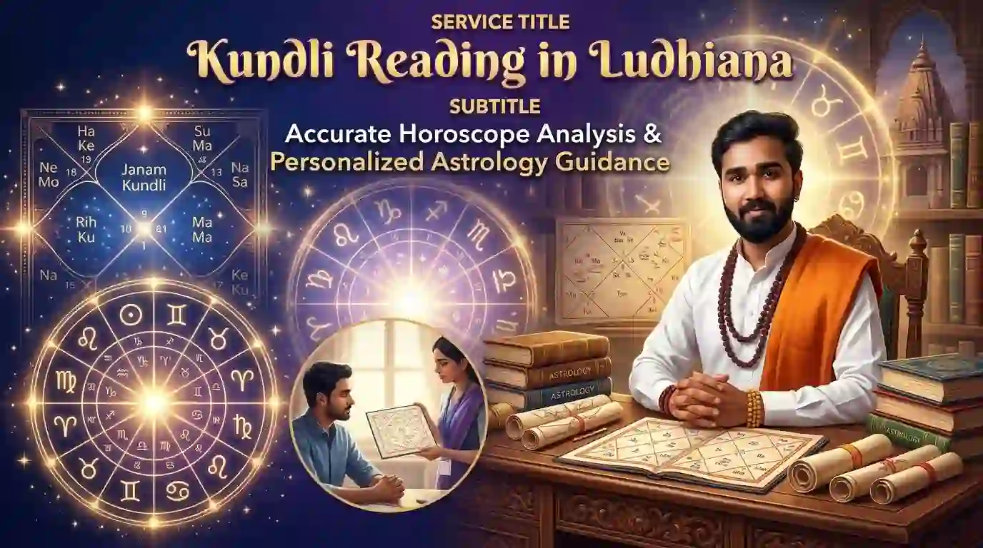 Kundli Reading in Ludhiana – Accurate Horoscope Analysis & Personalized Astrology Guidance