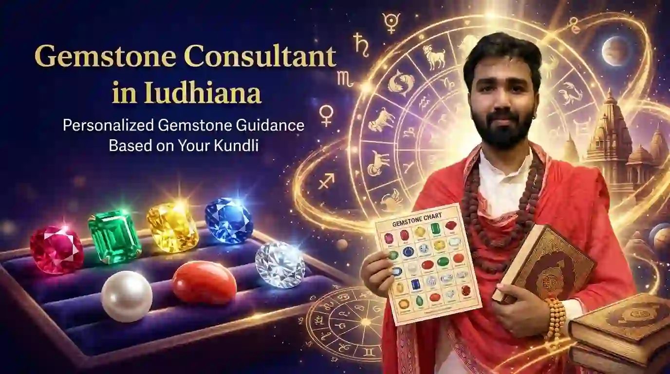 Gemstone Consultant in Ludhiana – Personalized Gemstone Recommendations Based on Your Birth Chart