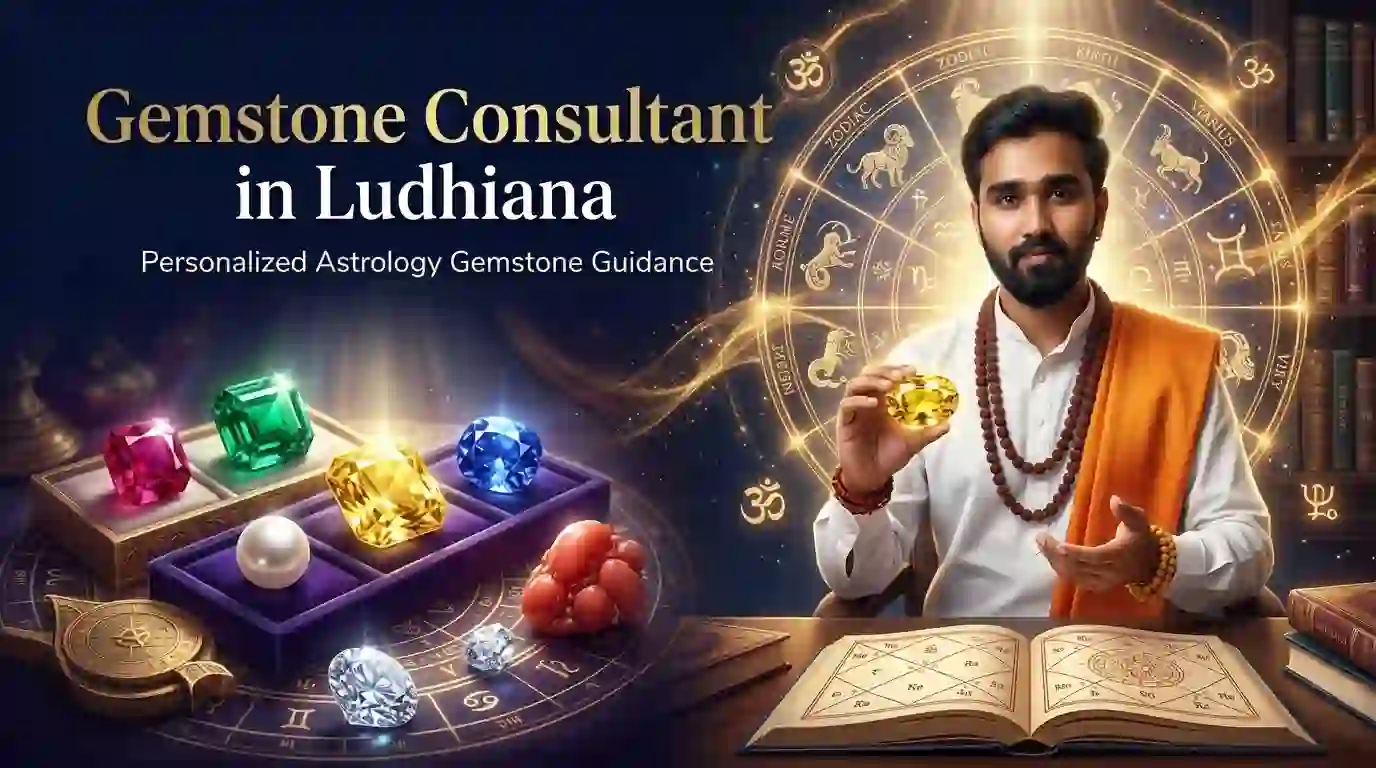 Gemstone Consultant in Ludhiana – Personalized Astrology Gemstone Guidance