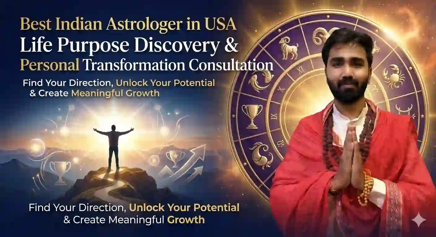 Best Indian Astrologer in USA: Life Purpose Discovery & Personal Transformation Consultation