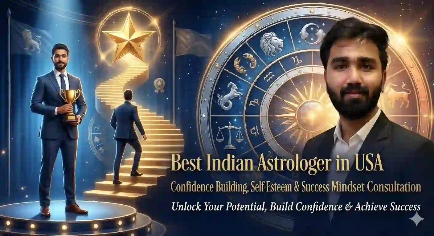 Best Indian Astrologer in USA: Confidence Building, Self-Esteem & Success Mindset Consultation