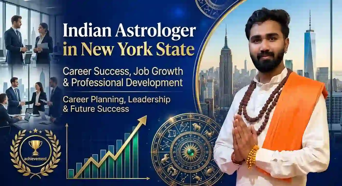 Indian Astrologer in New York State for Career Success, Job Growth & Professional Development