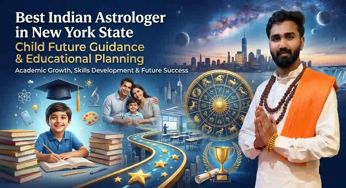 Best Indian Astrologer in New York State for Child Future Guidance & Educational Planning