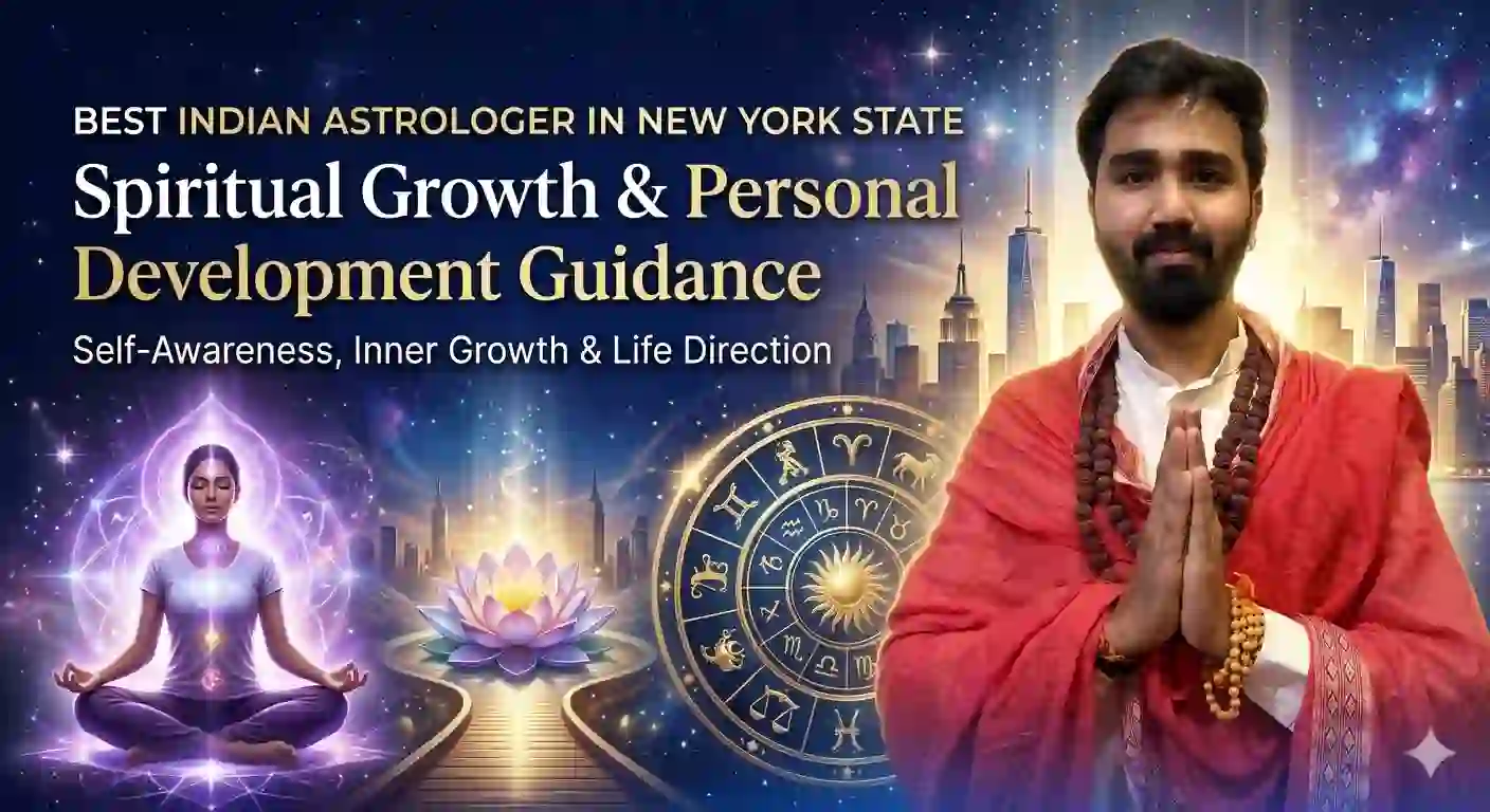 Best Indian Astrologer in New York State for Spiritual Growth & Personal Development Guidance