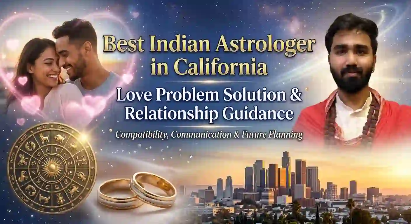 Best Indian Astrologer in California for Love Problem Solution & Relationship Guidance