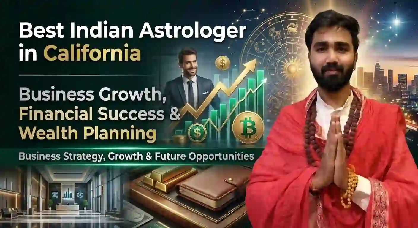 Best Indian Astrologer in California for Business Growth, Financial Success & Wealth Planning