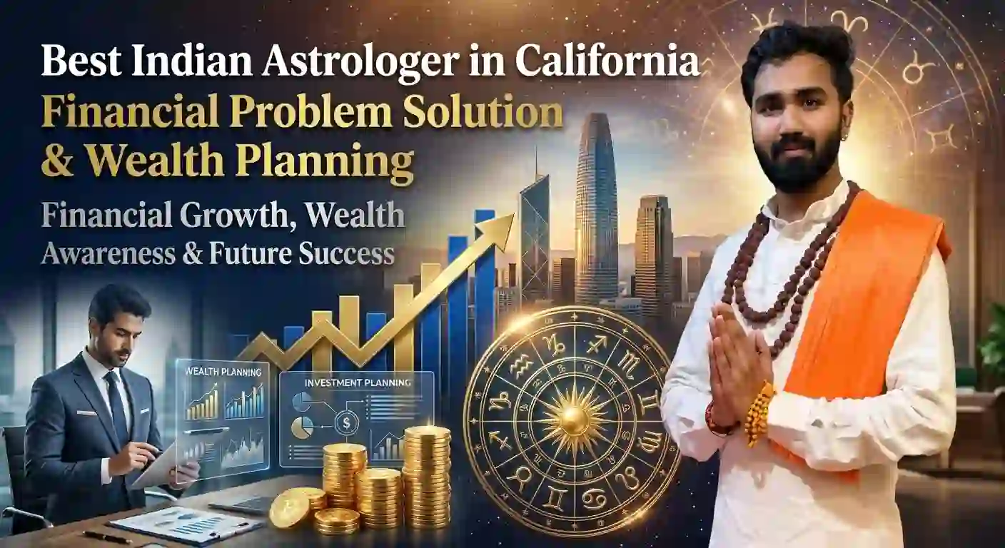 Best Indian Astrologer in California for Financial Problem Solution & Wealth Planning