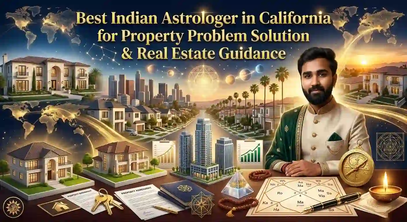 Best Indian Astrologer in California for Property Problem Solution & Real Estate Guidance