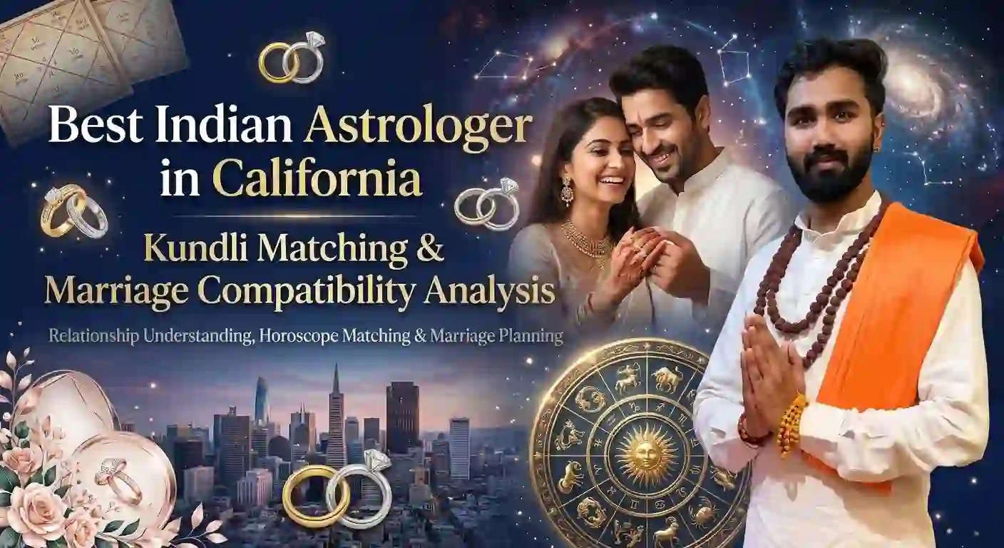 Best Indian Astrologer in California for Kundli Matching & Marriage Compatibility Analysis