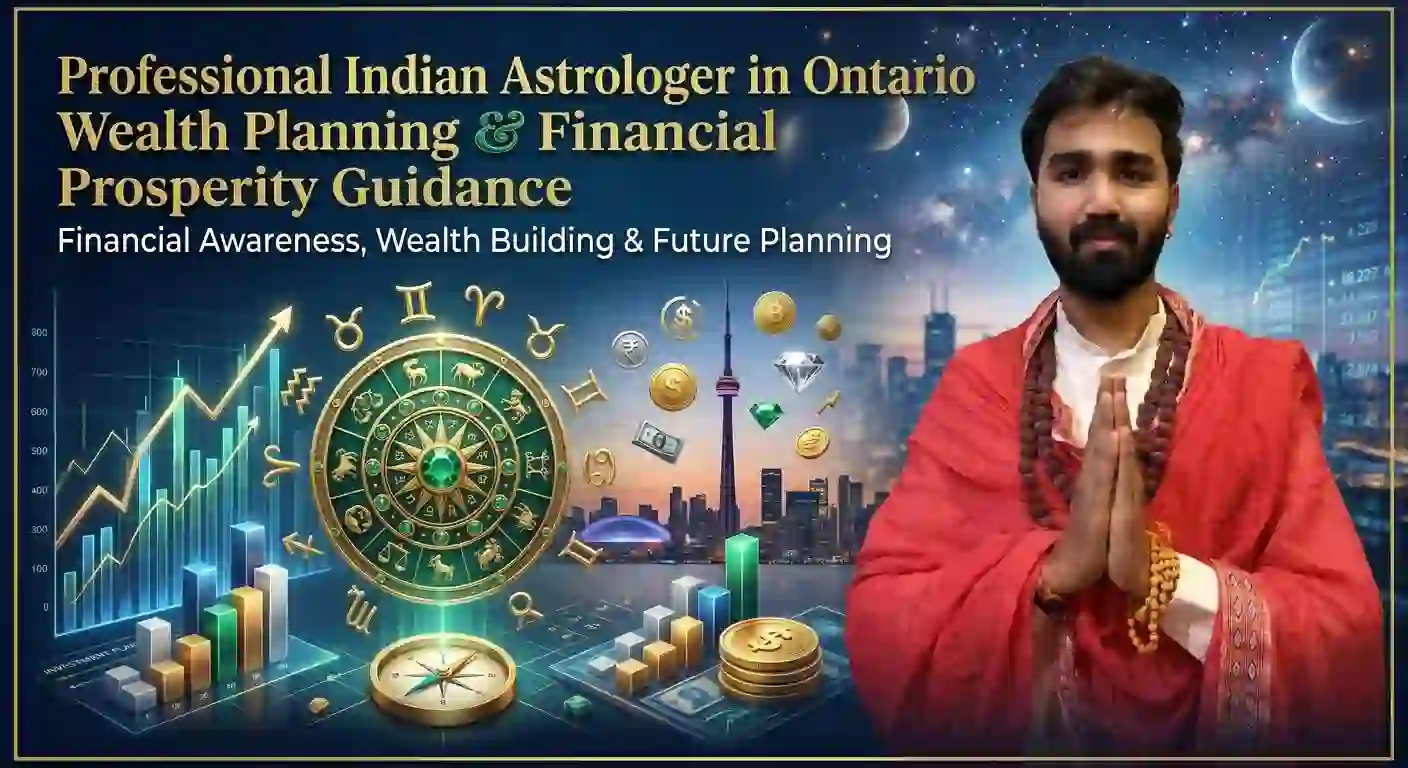 Professional Indian Astrologer in Ontario for Wealth Planning & Financial Prosperity Guidance