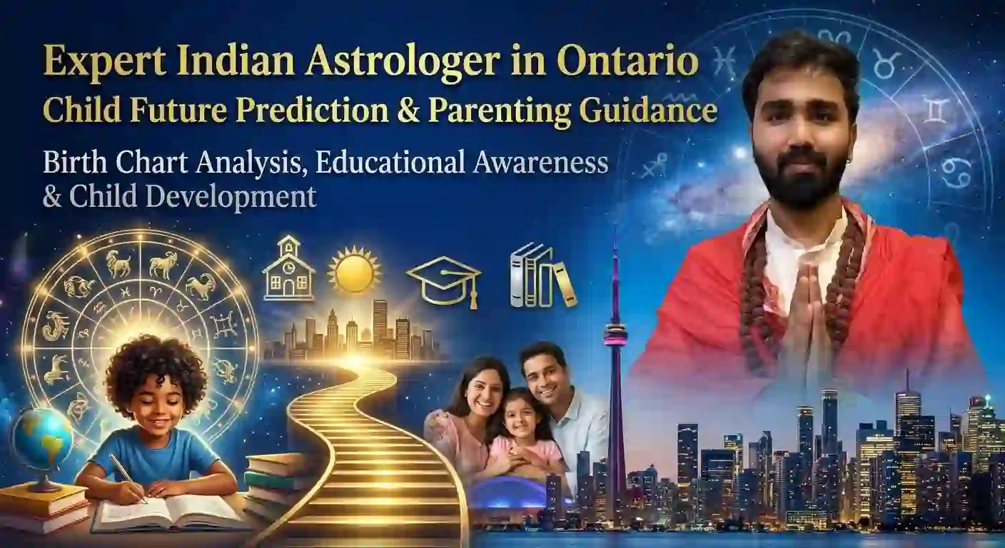 Expert Indian Astrologer in Ontario for Child Future Prediction & Parenting Guidance