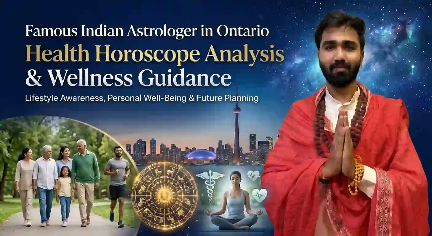 Famous Indian Astrologer in Ontario for Health Horoscope Analysis & Wellness Guidance
