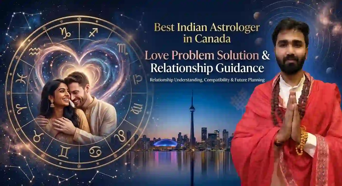 Best Indian Astrologer in Canada for Love Problem Solution & Relationship Guidance